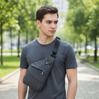 Griffin - Men's Casual Crossbody Bag with Adjustable Strap
