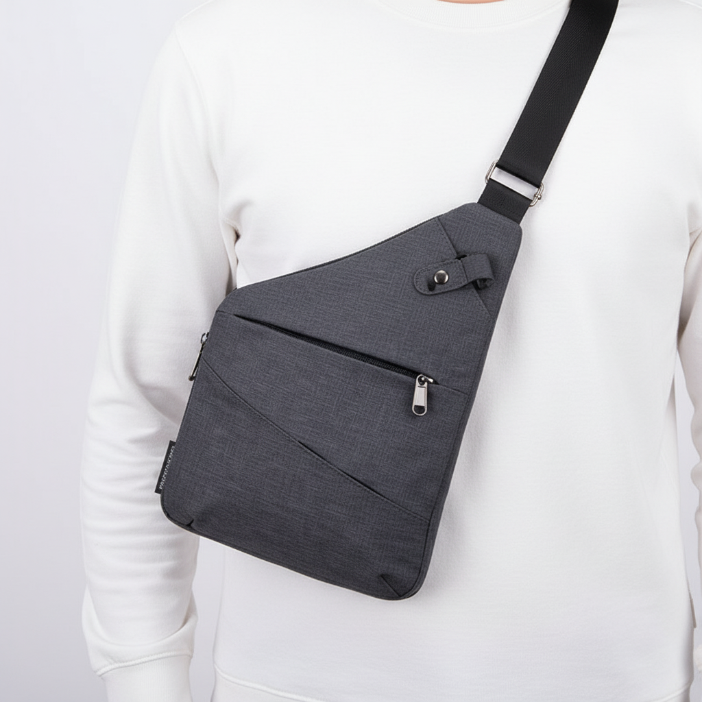 Griffin - Men's Casual Crossbody Bag with Adjustable Strap