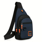 Hudson - Men's Casual Crossbody Bag with Contrast Details