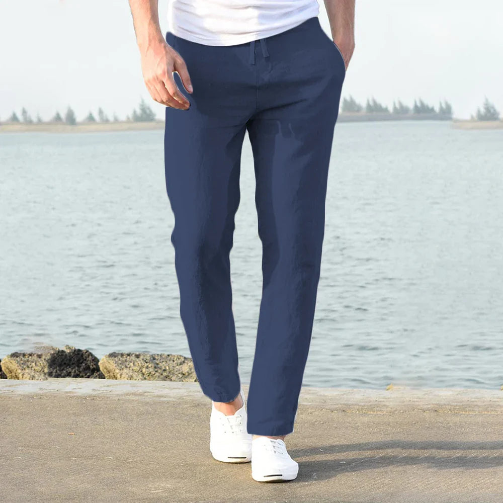 Idris - Men's Casual Drawstring Trousers