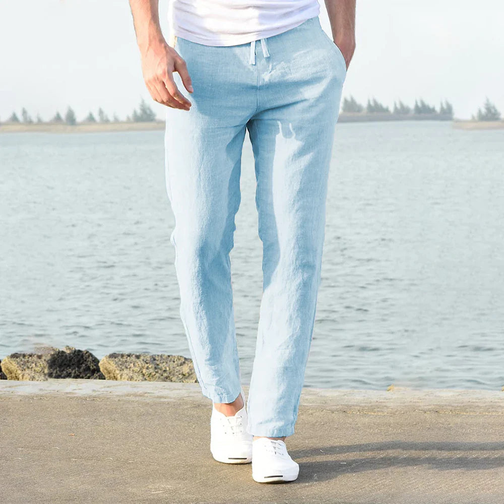 Idris - Men's Casual Drawstring Trousers