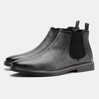Idris - Men's Classic Chelsea Boots in Faux Leather