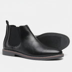 Idris - Men's Classic Chelsea Boots in Faux Leather