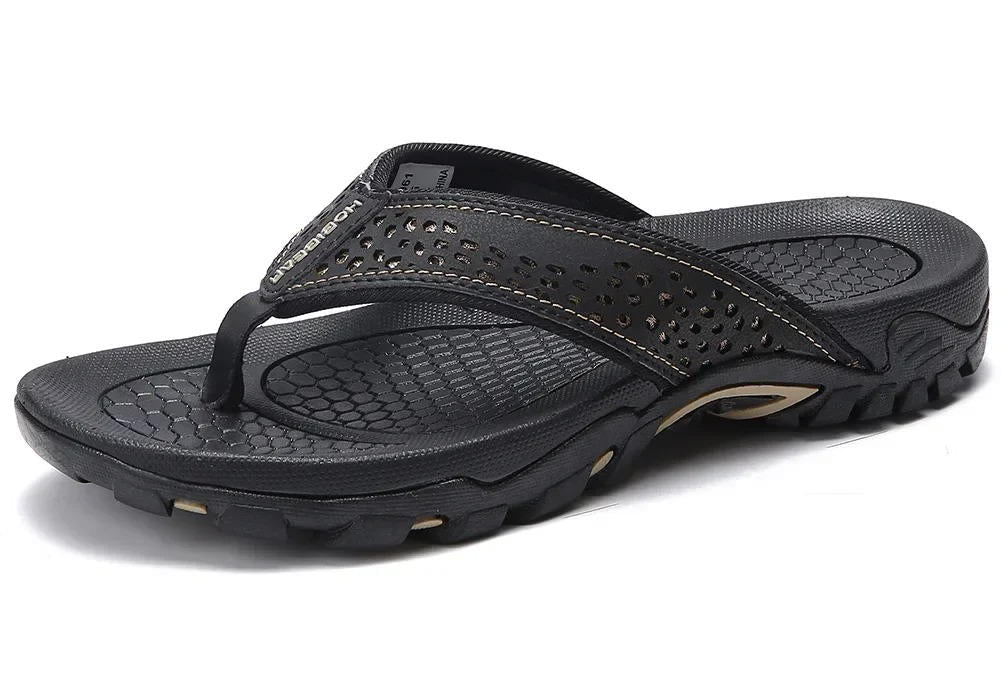 Idris - Men's Flip-Flop Sandals with Cushioned Sole