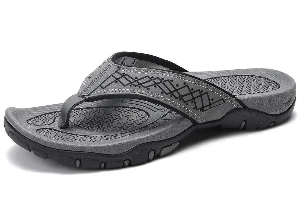 Idris - Men's Flip-Flop Sandals with Cushioned Sole