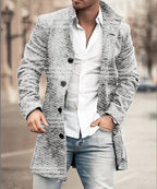 Idris - Men's Stylish Longline Trench Coat