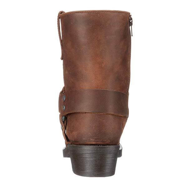 Imogen - Women's Leather-Look Calf Boots with Strap Detail