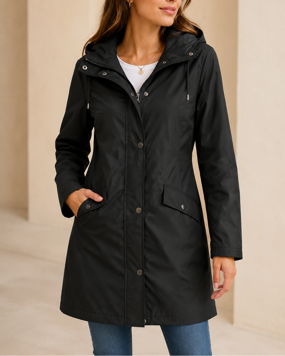Ingrid | Women's Waterproof Hooded Jacket