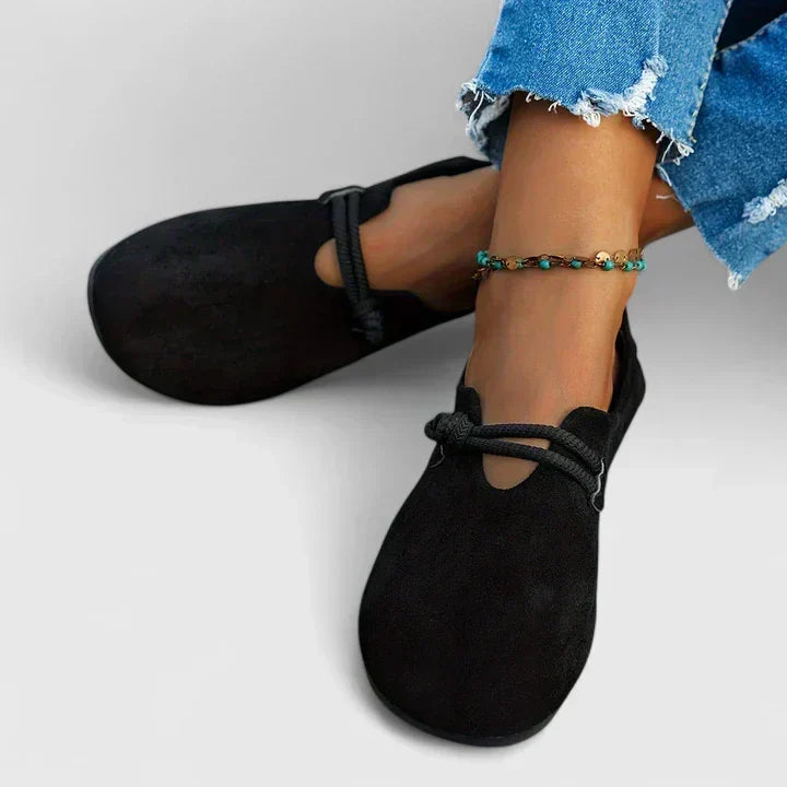 Isabeau - Women's Casual Loafers with Rope Detail