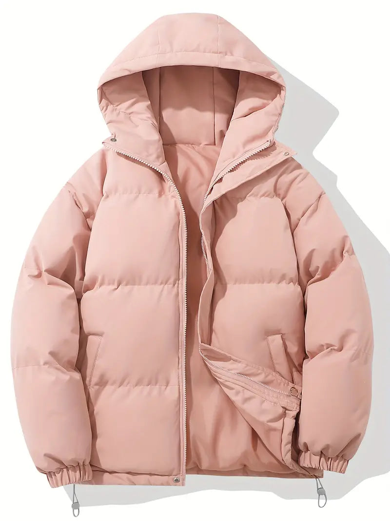 Isolde - Women's Cosy Puffer Winter Coat with Hood