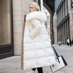 Isolde - Women's Elegant Faux Puffer Coat