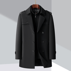 Jasper - Men's Classic Double-Breasted Trench Coat