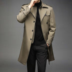 Jasper - Men's Classic Double-Breasted Trench Coat