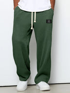 Jaxon - Men's Comfy Waffle Knit Lounge Trousers