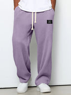 Jaxon - Men's Comfy Waffle Knit Lounge Trousers