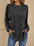 Jemima - Women's Casual Knitted Long Sleeve Shirts