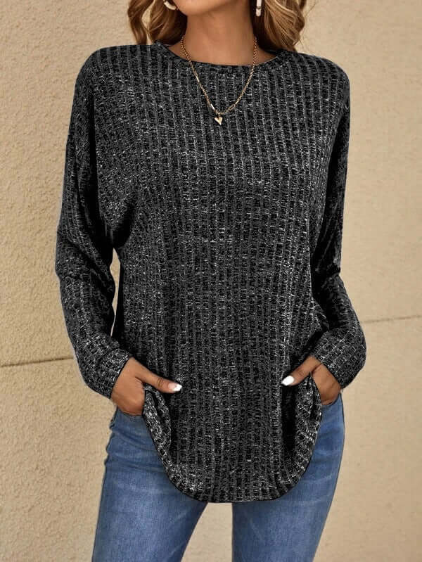 Jemima - Women's Casual Knitted Long Sleeve Shirts