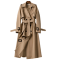Jocelyn - Women's Chic Double-Breasted Trench Coat