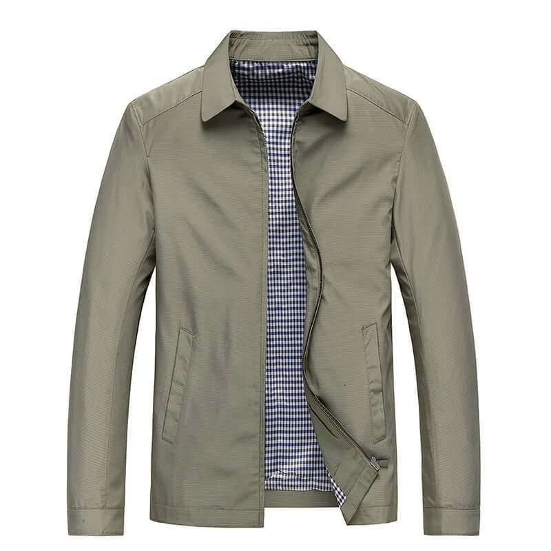Jude - Men's Lightweight Zip-Up Coat