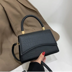 Juno - Women's Elegant Faux Croc Handbag