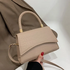 Juno - Women's Elegant Faux Croc Handbag