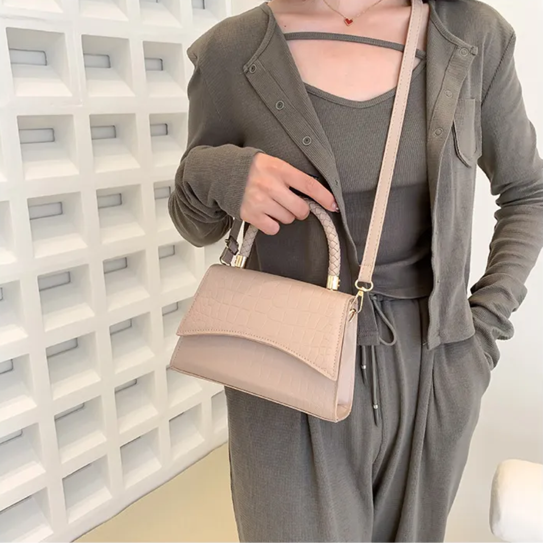 Juno - Women's Elegant Faux Croc Handbag