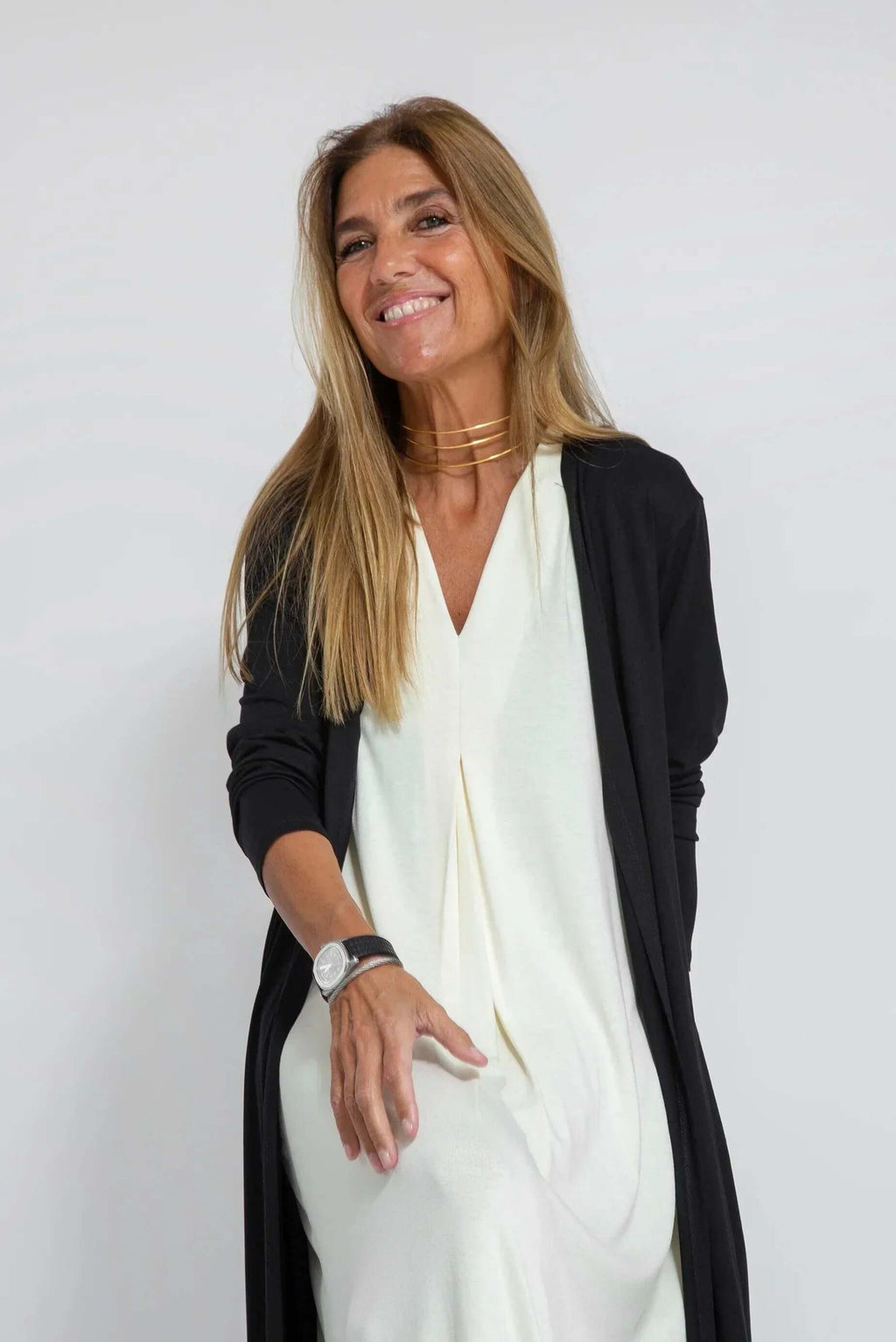 Juno | Women's Elegant Pleated Maxi Dress
