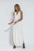 Dress + Cardigan - White