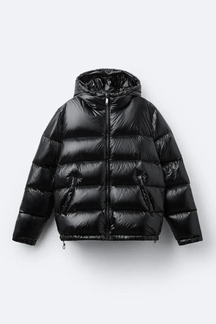 Kellan - Men's Black Olive Puffer Waterproof Jacket
