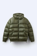 Kellan - Men's Black Olive Puffer Waterproof Jacket