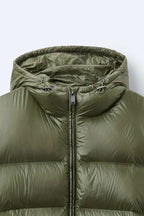 Kellan - Men's Black Olive Puffer Waterproof Jacket