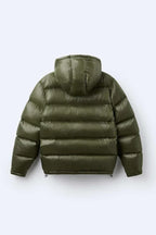 Kellan - Men's Black Olive Puffer Waterproof Jacket