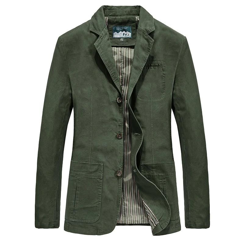Lachlan - Men's Casual Blazer with Striped Lining