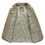 Lachlan - Men's Casual Blazer with Striped Lining