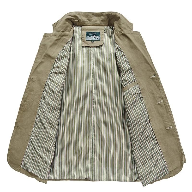 Lachlan - Men's Casual Blazer with Striped Lining