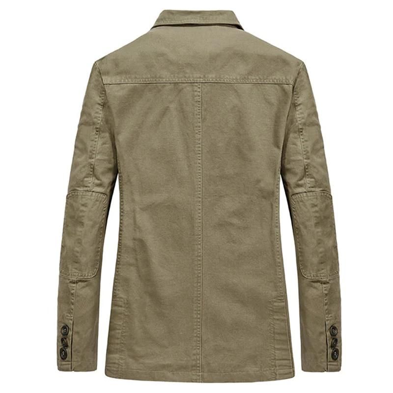 Lachlan - Men's Casual Blazer with Striped Lining