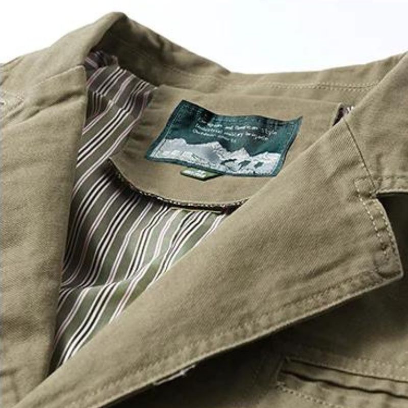 Lachlan - Men's Casual Blazer with Striped Lining