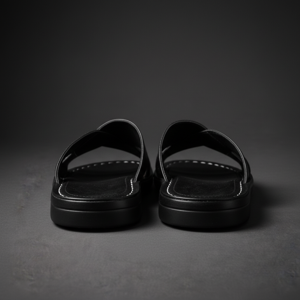 Lachlan - Men's Casual Faux Leather Slide Sandals