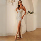 Lavinia - Women's Elegant Fancy Dress with Sequin Detail