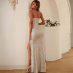 Lavinia - Women's Elegant Fancy Dress with Sequin Detail