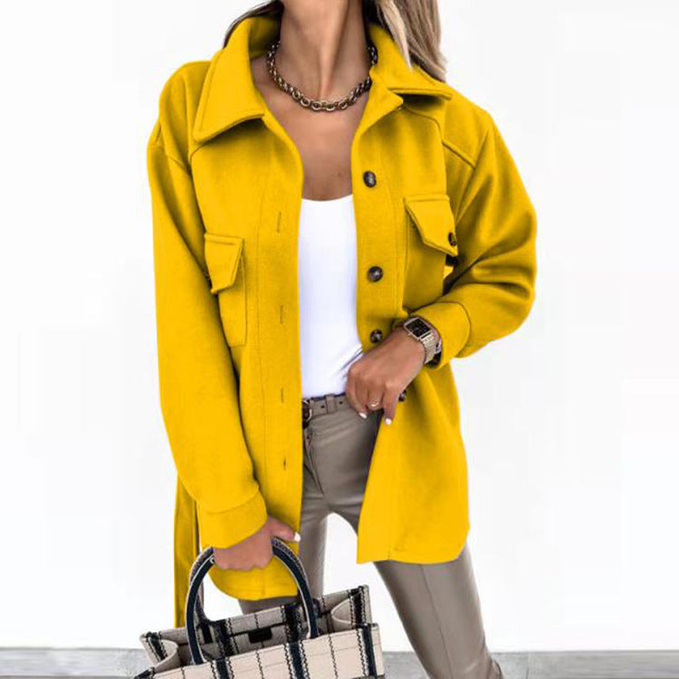 Lennox - Women's Casual Button-Up Cagoule Jacket