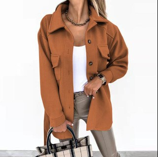 Lennox - Women's Casual Button-Up Cagoule Jacket