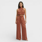 Leona - Women's Elegant Halter Jumpsuit