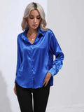 Liana - Women's Elegant Satin Blouse Collection