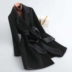 Liora - Women's Elegant Belted Winter Coat