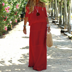 Liora - Women's Off-Shoulder Maxi Sun Dress