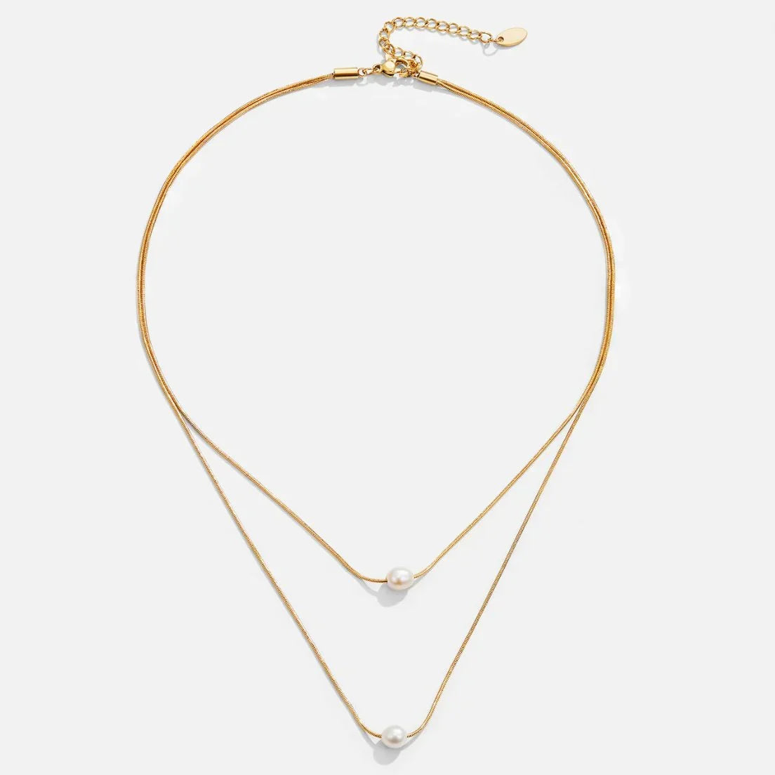 Lucille - Women's Layered Faux Pearl Necklace