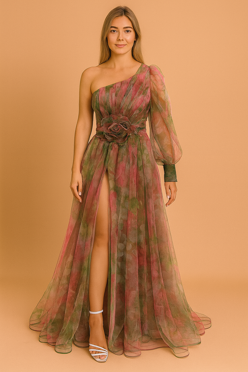 Lyra - Women's Elegant Maxi Christmas Party Dress