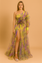 Lyra - Women's Elegant Maxi Christmas Party Dress