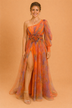 Lyra - Women's Elegant Maxi Christmas Party Dress